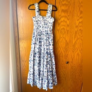 Abercrombie & Fitch Blue and White Floral Dress